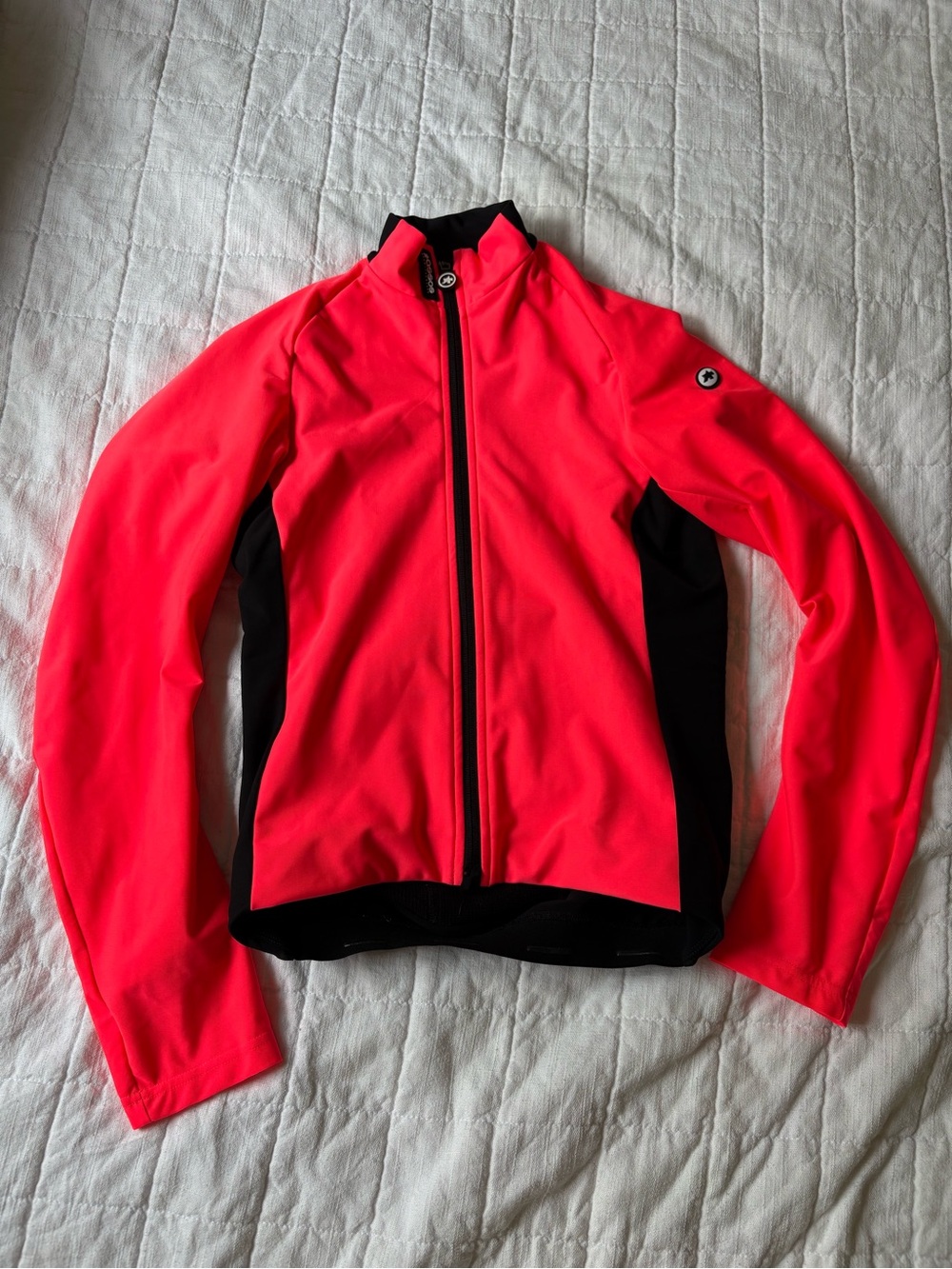 ASSOS UMA GT ULTRAZ WINTER High Visibility Hot Pink Cycling Jacket Ultra Warm XS